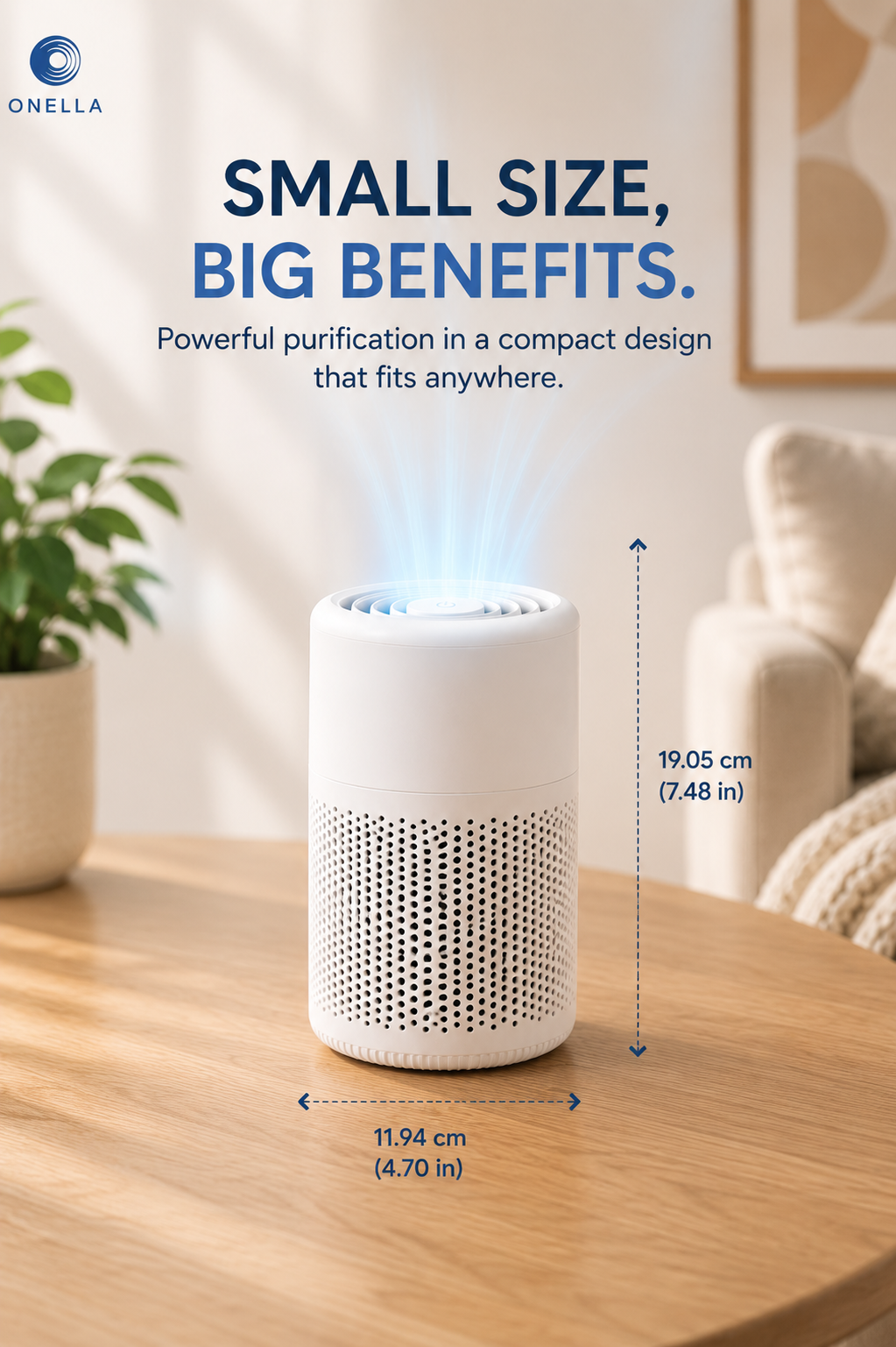 PureAir Compact Air Purifier